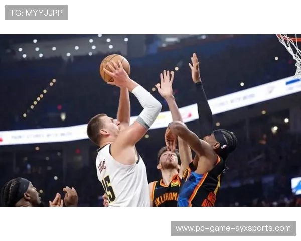 掘金关键三分命中，现场直接炸裂